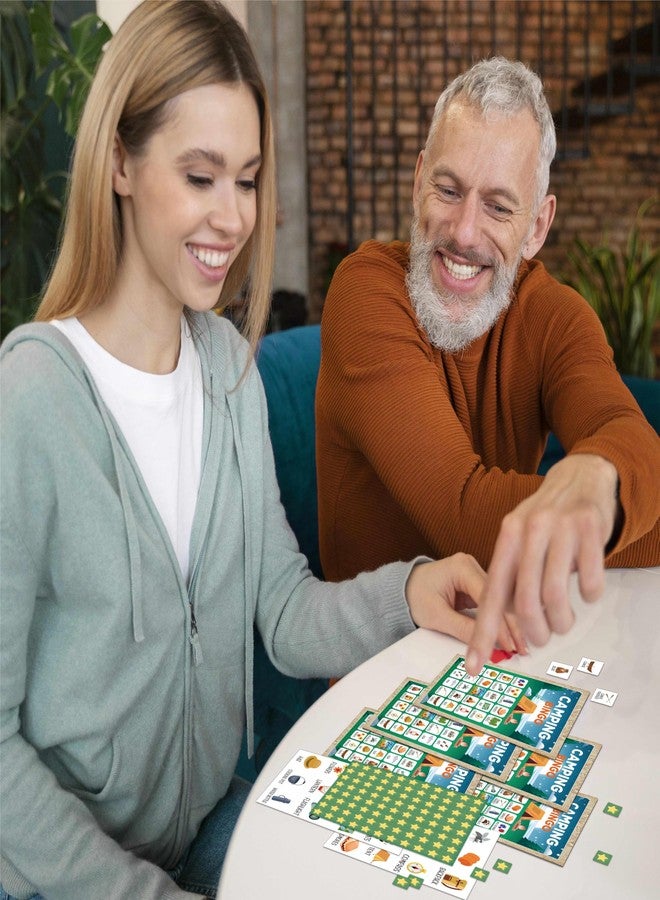 OZTEMETY Camping Bingo Game for Adults, Outdoor Party Supplies - 24 Player Bingo Game, Favors & Decorations - Image 4