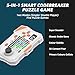 fisca Code Breaker 36000 Mastermind Puzzle Game for 12 Players 5in1 Handheld Games for KidsTravel Games Birthday Gifts for BoysGirls - Image 4