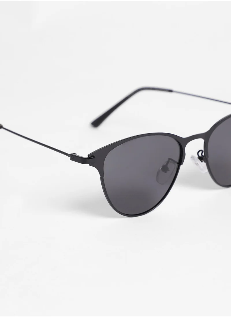 صوص هاوت Full Rim Browline Sunglasses
