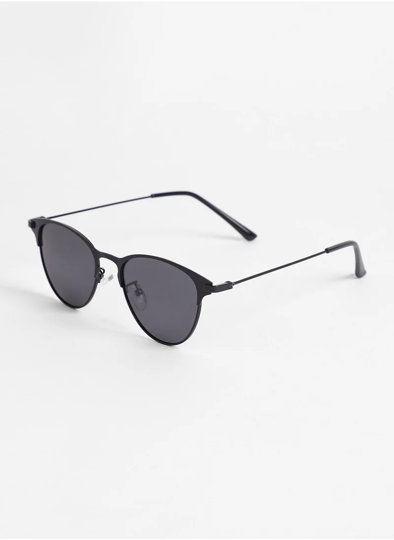 صوص هاوت Full Rim Browline Sunglasses
