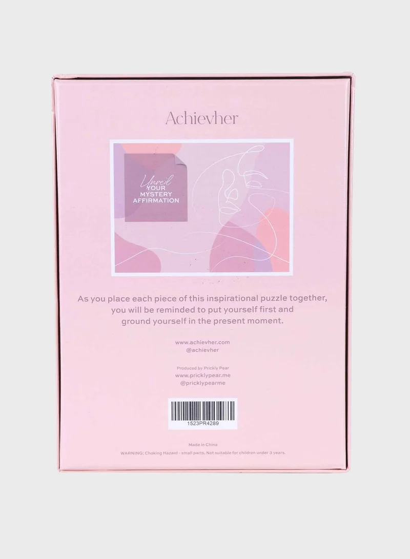 Prickly Pear Achievher Affirmation Puzzle - 500 Pieces