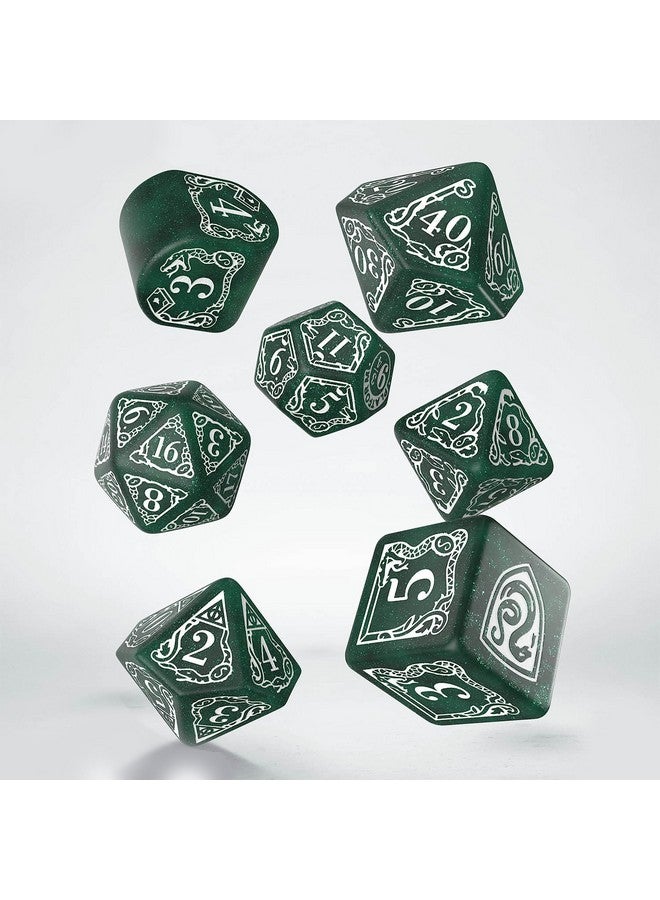 Q WORKSHOP Harry Potter Slytherin Modern Dice Green - Image 2