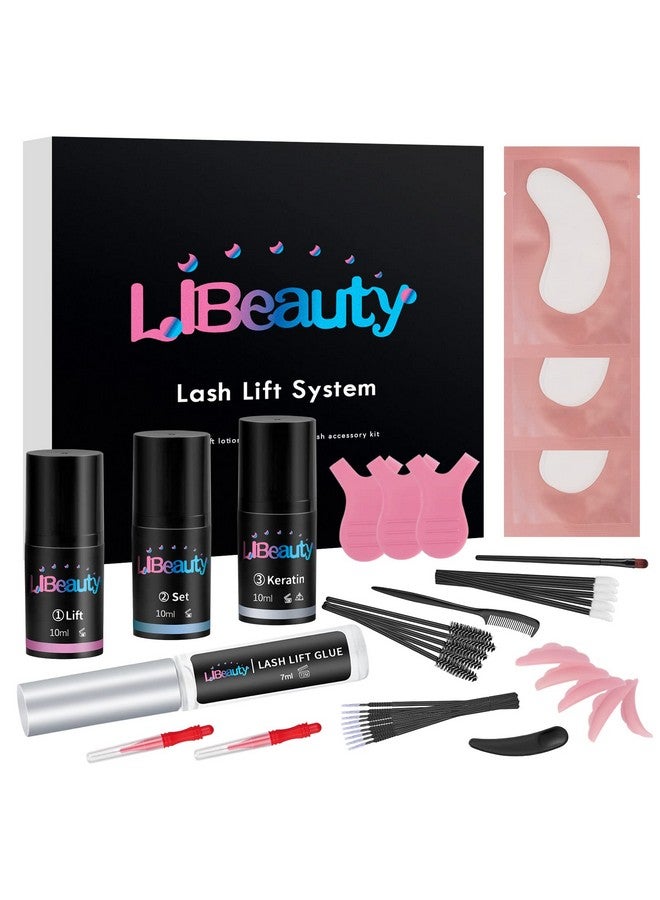 Libeauty Lash Lift Kit Eyelash Perm Kit Professional DIY Lifting Kit for Eyelashes Perming & Curling for Eyelashes at Home & Salon Use - Image 1