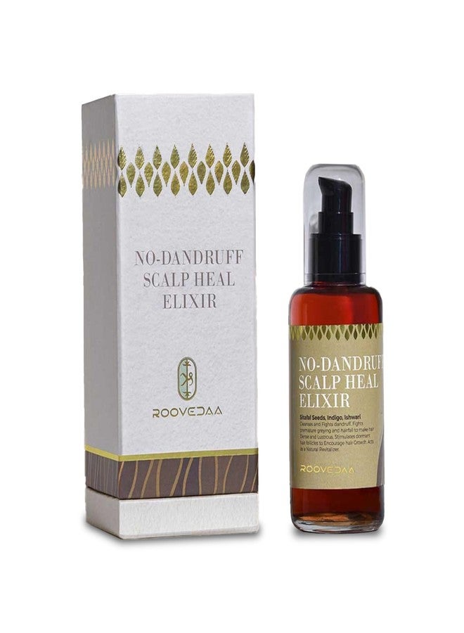 Roovedaa No Dandruff Scalp Premium Oil for Healthy Scalp & Hair | Natural Blend with Sitaphal Seed, Indigo and Ishwari | Eliminate Dandruff from Root - 100 ml - Image 2