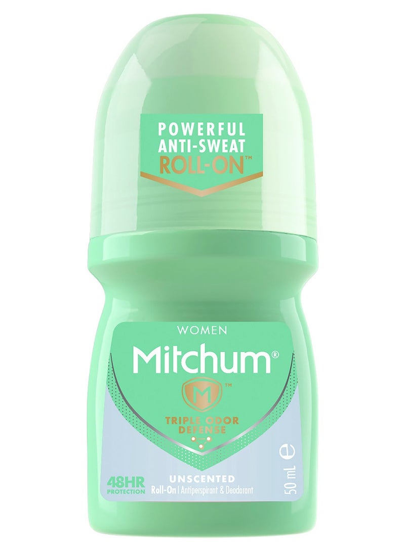 ميتشوم مزيل عرق رول للنساء المتقدم 48 ساعة بدون رائحة 50 مل