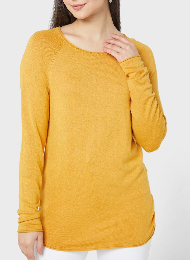 VERO MODA Boat Neck Knitted Sweater  - Image 3