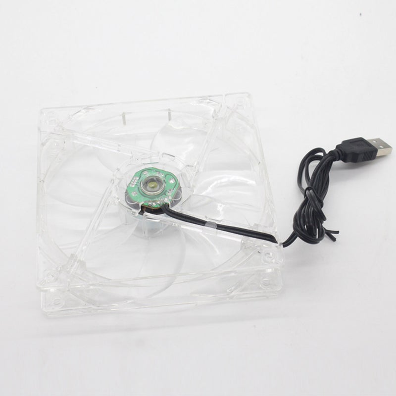 مروحة كمبيوتر USB، تبديد حرارة صامت لأجهزة الراوتر والمودم، تصميم صغير الحجم - Image 4