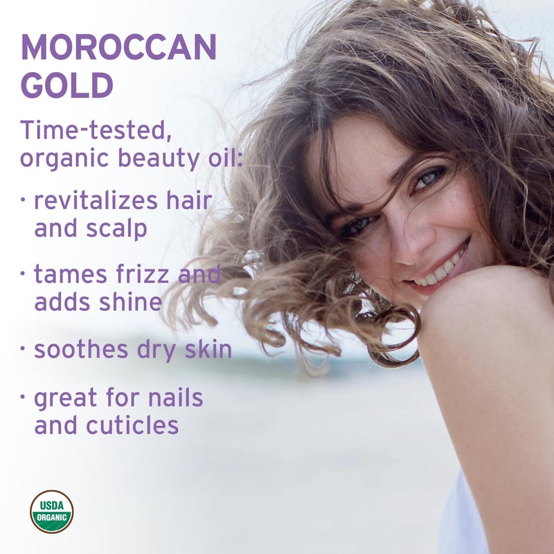 Life-flo Pure Argan Oil | Organic and Cold Pressed | Intensify Hair Shine and Softness & Minimize Split Ends | Skin Moisturizer | 4 oz - Image 3