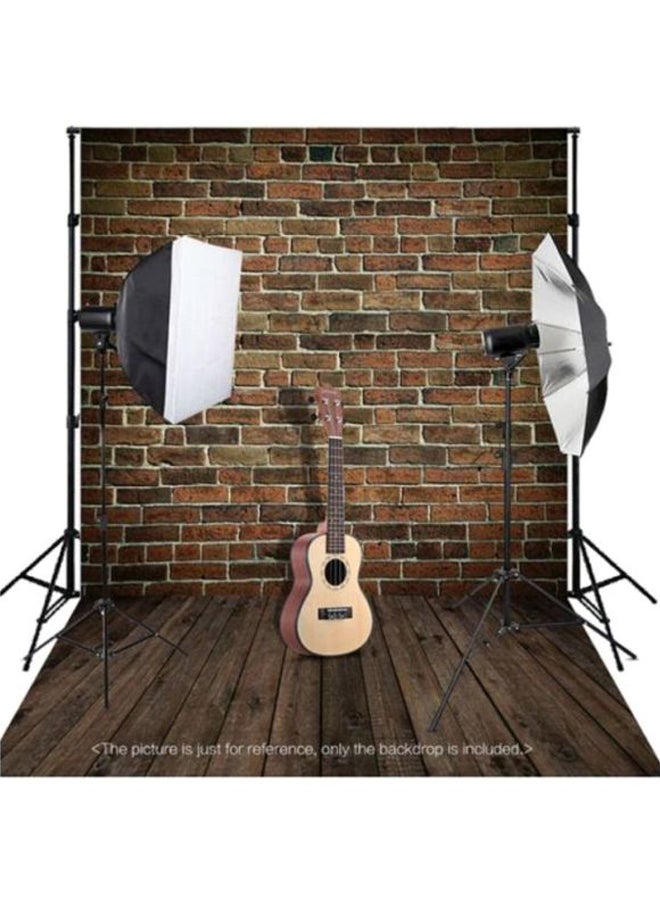 أرضية خشبية كلاسيكية الطراز وخلفية للتصوير الفوتوغرافي مقاس 1.5*2 م لاستوديو المصور الفوتوغرافي المحترف بني - Image 2