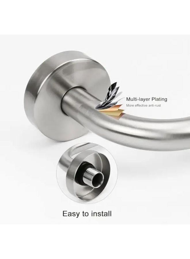 خرطوش دش الكروم أنبوب التمديد نوع S مثبت على الحائط ملحق حمام من الفولاذ المقاوم للصدأ - Image 2