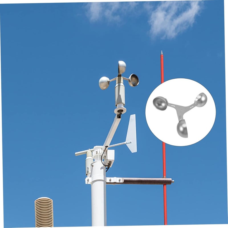 3 Cup Replacement Anemometer Sensor Wind Speed Outdoor Weather Station - Image 4