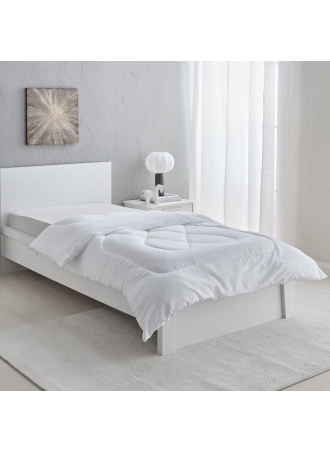 Home Box Hilton Microfiber Single Duvet Inner 200 x 135 cm  - Image 1