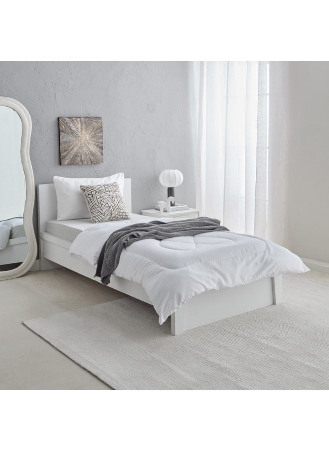 Home Box Hilton Microfiber Single Duvet Inner 200 x 135 cm  - Image 5