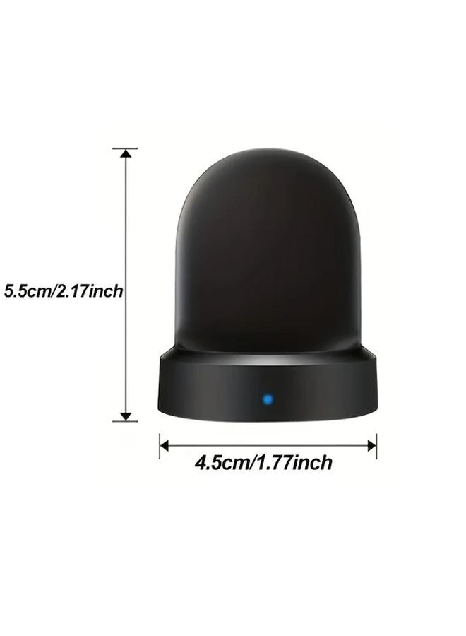 Black Magnetic Charging Dock For Samsung Gear S3 S2 Galaxy Watch 1 Fast Charger - Image 3