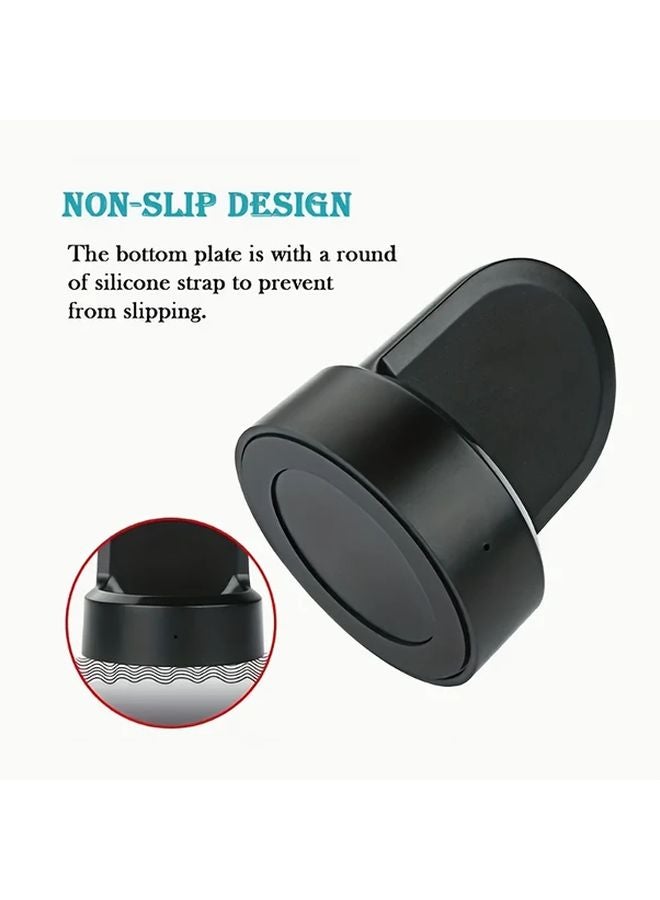 Black Magnetic Charging Dock For Samsung Gear S3 S2 Galaxy Watch 1 Fast Charger - Image 4