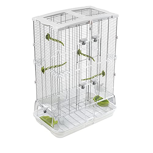Vision M02 Wire Bird Cage, Bird Home for Parakeets, Finches and Canaries, Tall Medium - Image 1