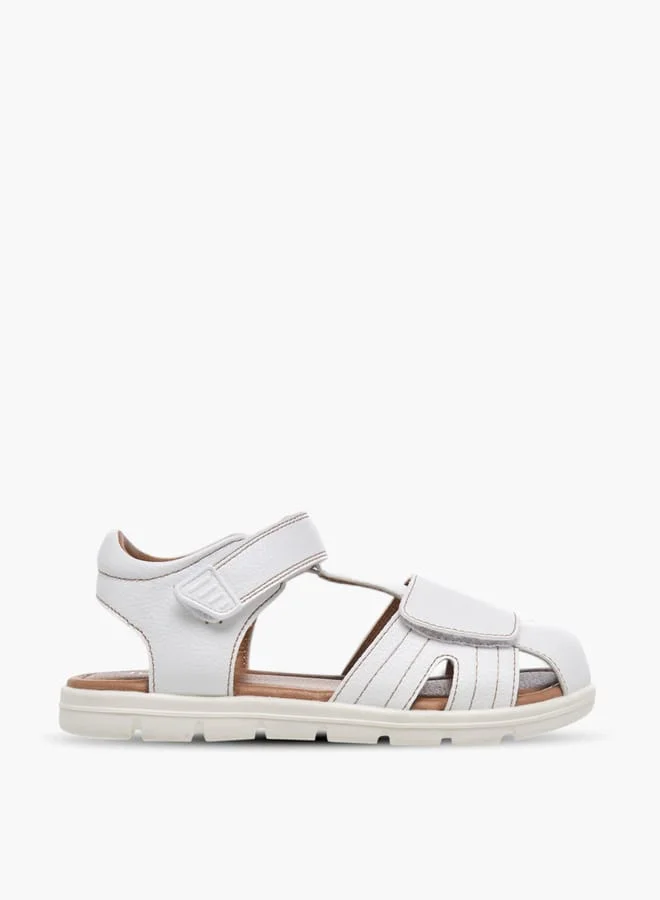 جونيورز صنادل صيادين للأولاد بتفاصيل ستيتش وإغلاق بشريط لاصق من تشكيلة رمضان