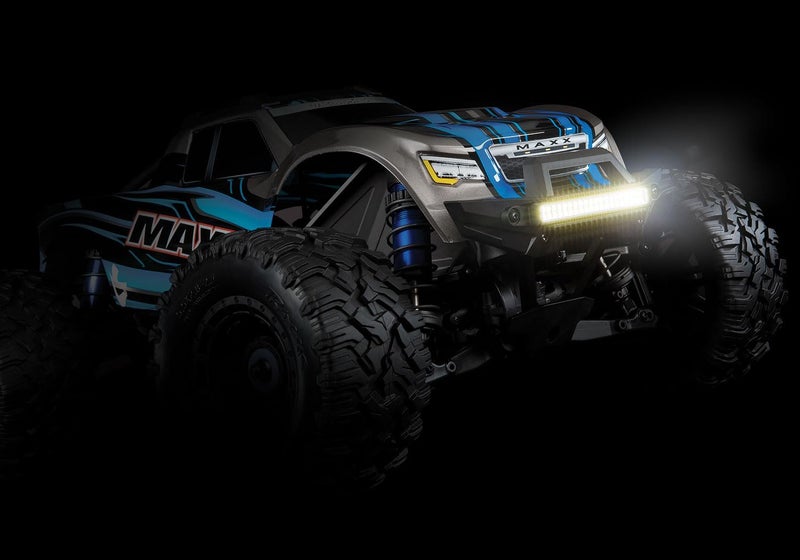 Traxxas 8990 Complete Waterproof LED Light Bar Kit with App Controlled Functions and Amplifier for 1/10 Scale Maxx RC Monster Trucks - Image 2