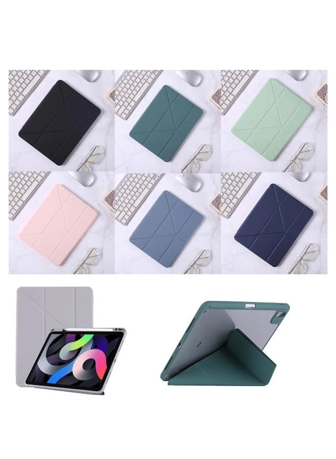 Cat - Cot CAT-COT Smart Case for iPad Air 11 (2024) / Air 4 / Air 5 / Air 6 / Air 7 ) – TPU+PC Flip Cover with Magnetic Closure, Card Slots & Auto Wake/Sleep, 8 Fold (Navy Blue) - Image 2