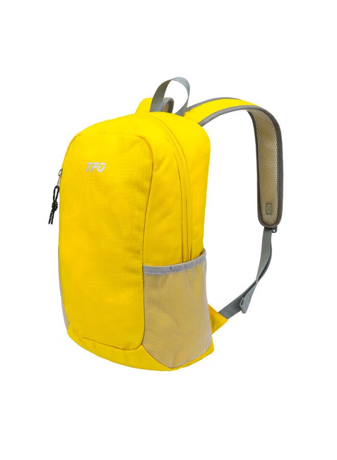 Tfo 5th Generation Kids Outdoor Backpack Sports Casual Lightweight Travel Bag 919 Yellow 15l - Image 1