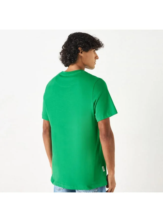 STARTER Starter Print T-shirt with Short Sleeves and Crew Neck