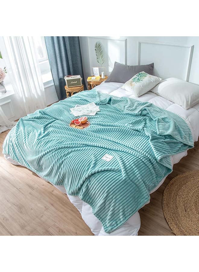 NIBEMINENT Soft Solid Color Simple Blanket cotton Multicolour 200x230cm 