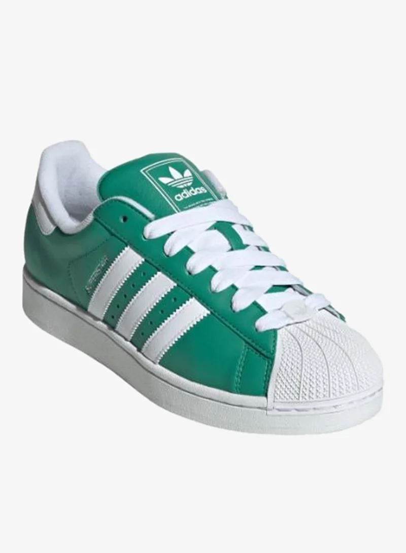 Adidas Originals Green Superstar II shoes  | Best Price UAE