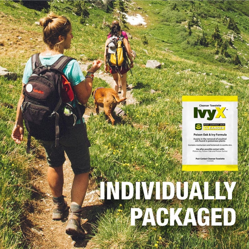 CoreTex Ivy X PostContact Poison Ivy Wipes Pack of 50 SingleUse Treatment Wipes to Assist in the Removal of Rashes Also Works on Poison Oak Sumac Oils - Image 5