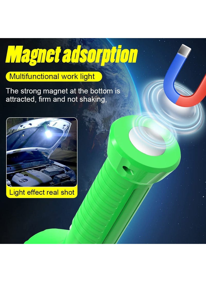 DHAVL DHAVL Portable Working Light LED Lantern Torch Light Emergency Lights for Home Office Study Hiking Camping Flashlight Use for Car Emergency Tool with Metal Hanging Hook and Magnetpeck of 1  - Image 4