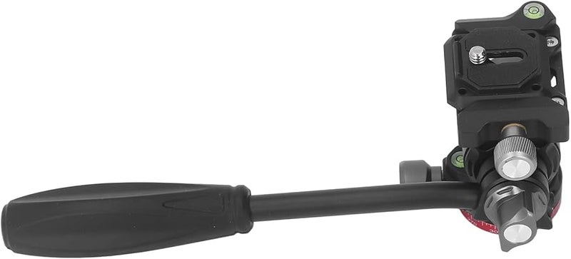 Aluminum Panoramic Tripod Head 360 Degree Fluid Video Head With Adjustable Handle - Image 3