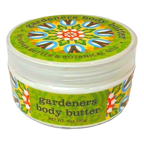 Greenwich Bay Trading Co Scented Botanic Body Butter  Luxurious Hydration with Shea  Cocoa Butter Enriched with Vitamin E  8 Ounce Tub Gardeners
