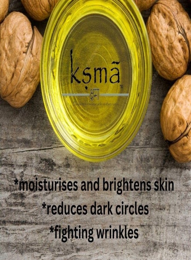 Ksma Pure Walnut Oil||Unleash Your Glow with Natural Elegance||Discover the Power of Cosmetic Grade||Walnut Oil for LuxuriousSkincare and Haircare|| Cosmetic grade Products|| 100ml - Image 4