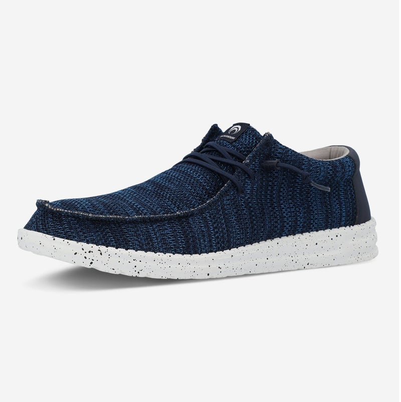 Outventure Men's Loafers – Navy Blue Lightweight Shoes with Breathable Upper and EVA Sole for Everyday Comfort - Image 1