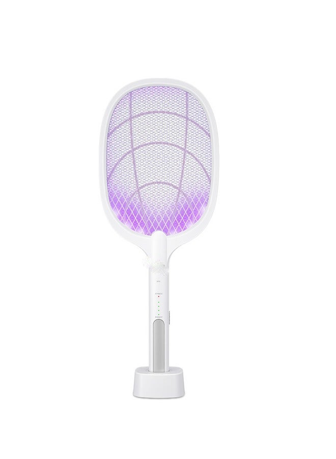 عام Smart Bug Zapper, Electric Fly Swatter  Lamp, USB Rechargeable,3-Layer Safety Mesh - Image 1