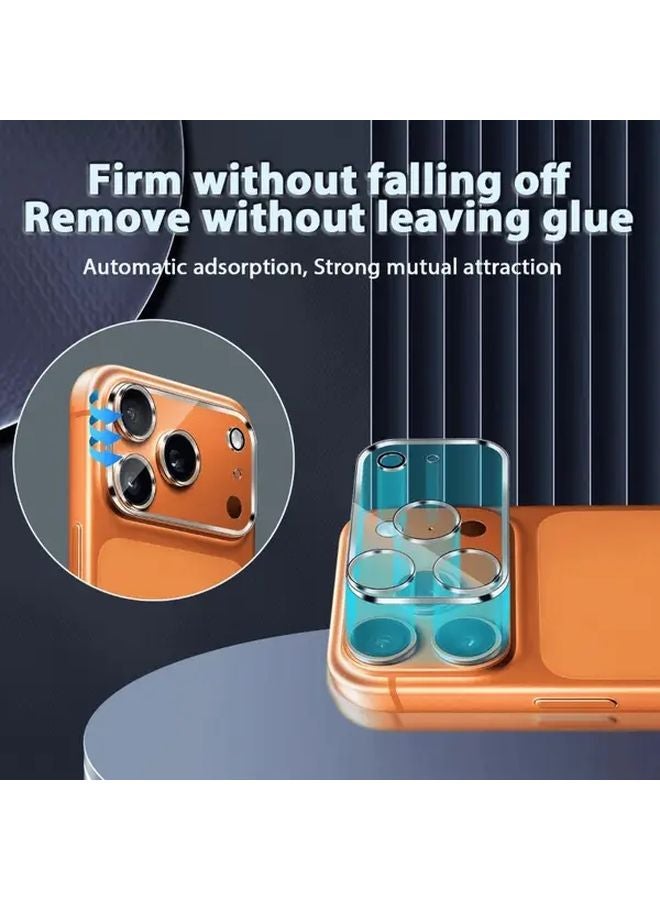 3Pcs Tempered Glass Screen Protector For iPhone 15 Pro Max Camera Lens Cover Anti Scratch HD Clear - Image 3