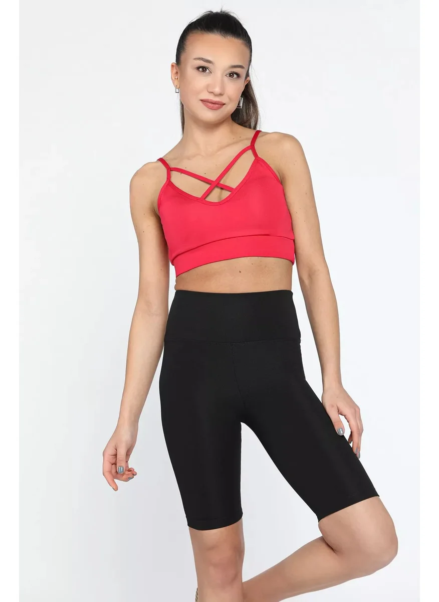 Gülseli Women's High Waist Short Leggings