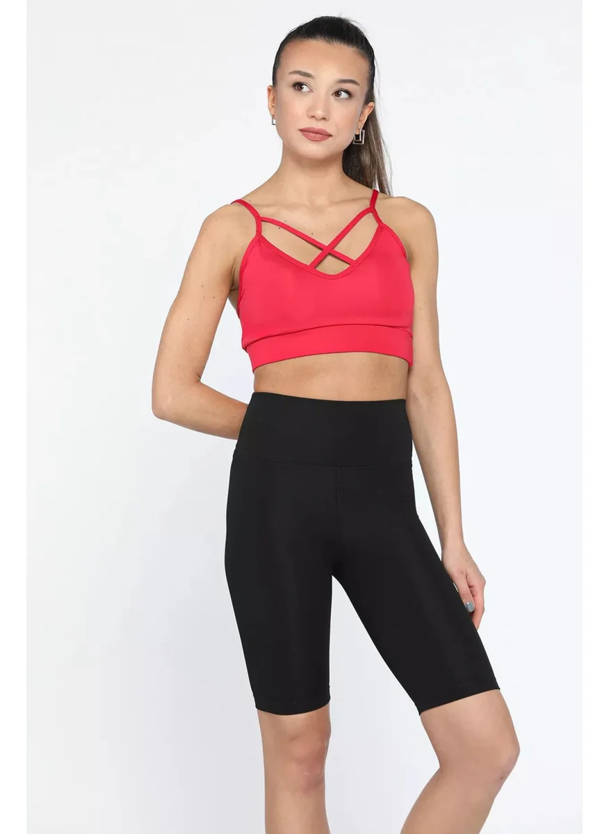 Gülseli Women's High Waist Short Leggings