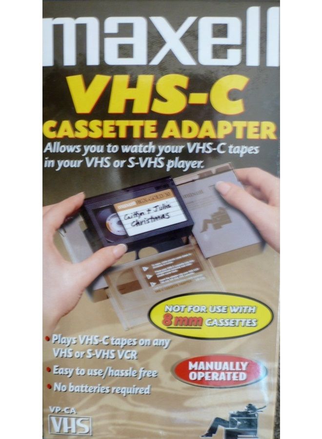 Maxell Mechanical VHS-C Adapter