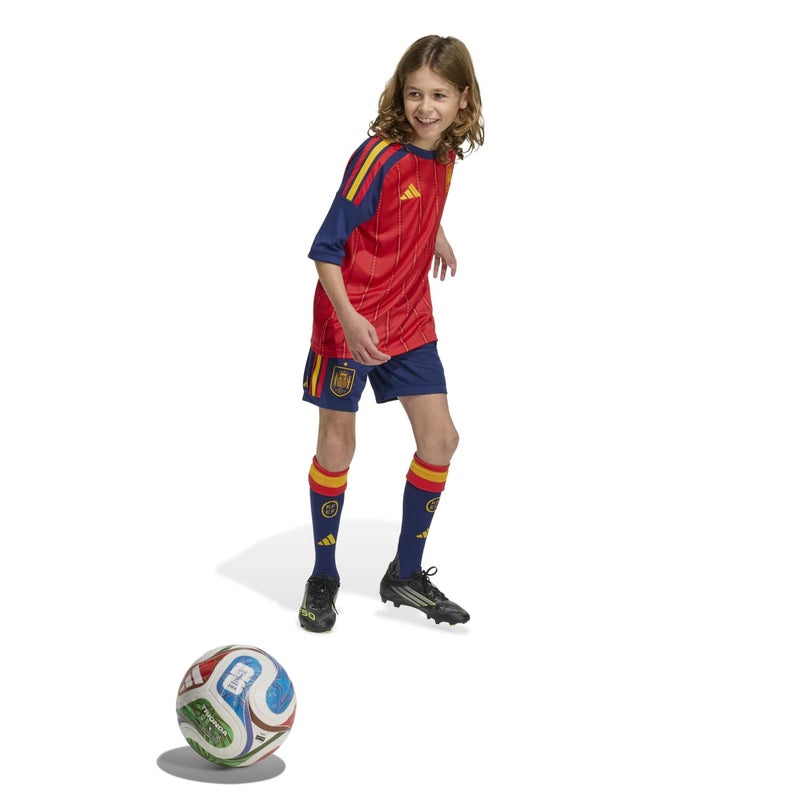 اديداس شورت منتخب إسبانيا أساسي للأطفال لعام 2026 - Image 4