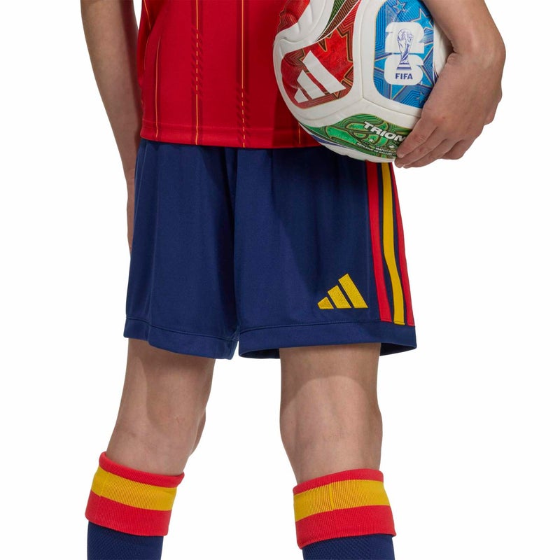 اديداس شورت منتخب إسبانيا أساسي للأطفال لعام 2026 - Image 5