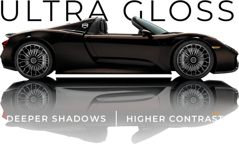 VViViD + Ultra Gloss Shadow Metallic Amber Vinyl Car Wrap (3ft x 5ft) - Image 2
