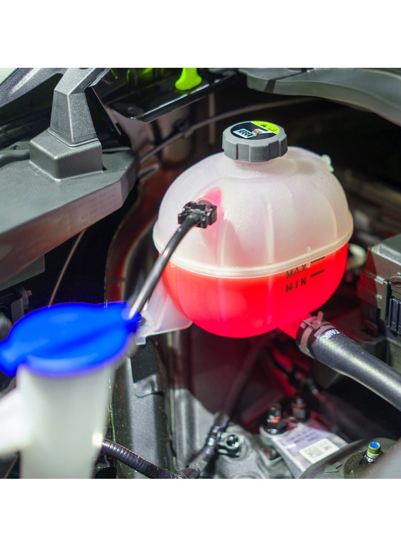 NORA Long Life Coolant Premium Anti-Freeze & Anti-Boil Solution for Car Engines 1 Liter Effective Protection Against Freezing, Boiling, and Rust Compatible with All Vehicles, N-260R - Image 3