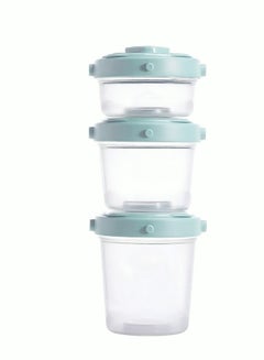 MIXDE Snack Containers 3 peice Plastic Small Food Storage Boxes