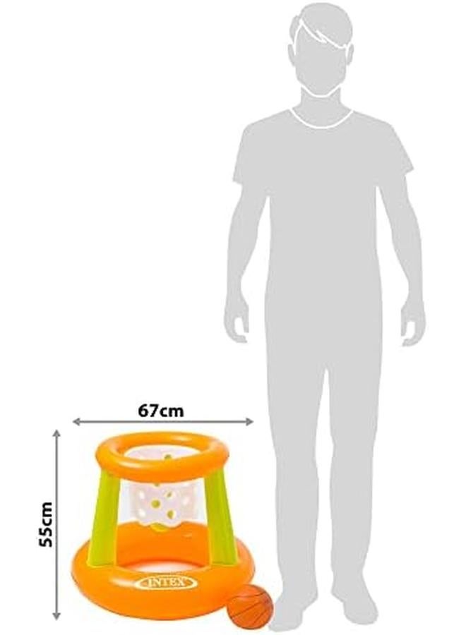 INTEX Basket Swimming Floating Hoops Basketball Game Multi Color 58504 - Image 4