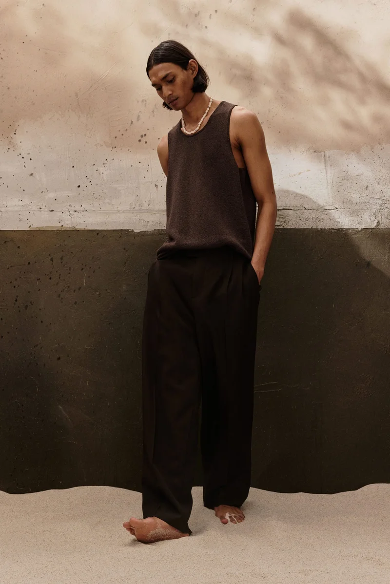 H&M Regular Fit Sheer vest top