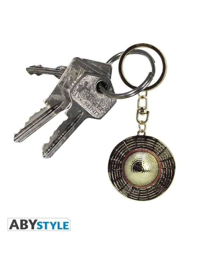 Abystyle  ABYstyle  ONE PIECE 3D Luffy's Hat Keychain  | Best Price UAE