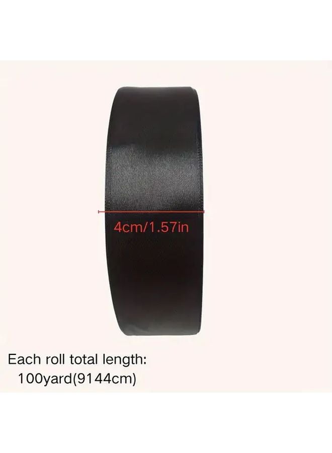 Light Blue Ribbon For Bouquet Hair Bow Gift Wrapping DIY Craft Supplies - Image 4