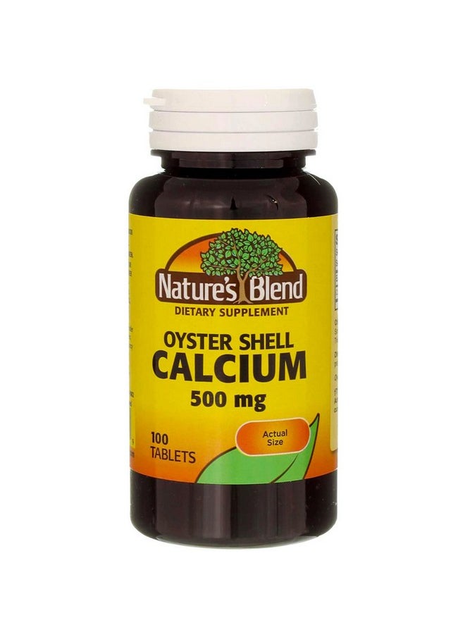 Nature's Blend - Oyster Shell Calcium 500 Mg 100 Tabs (1683) - Image 1