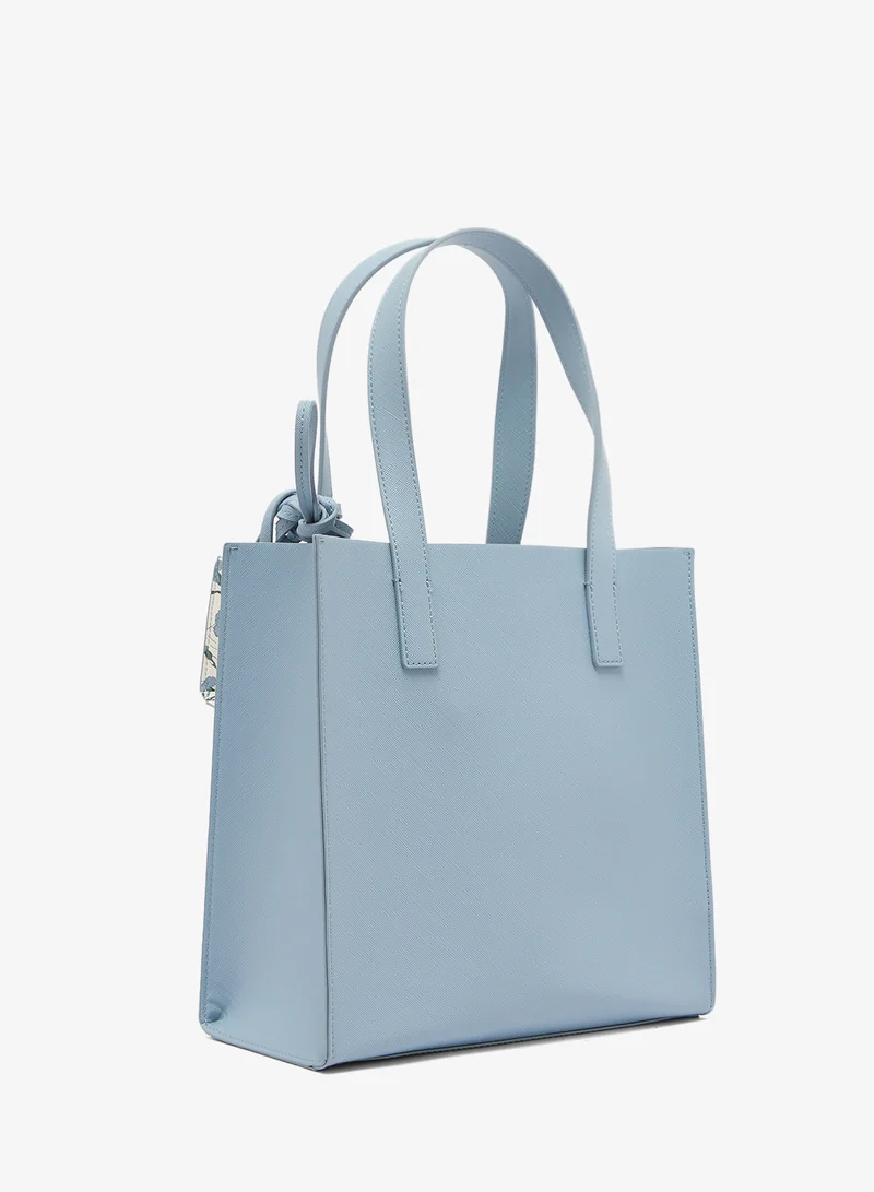 تيد بيكر Neehaa Embroidered Mini Icon Tote Bag With Charm