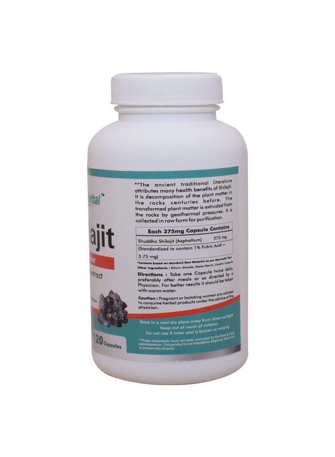 Way2Herbal Shilajit Capsules (120 Count Pack of 4) - Image 4